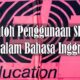 Contoh Penggunaan Shout dalam Bahasa Inggris