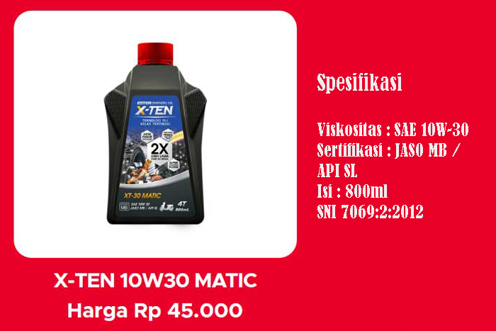 X-TEN 10W30 MATIC