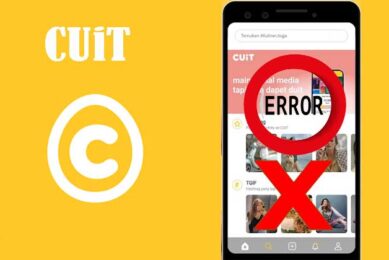 Aplikasi CUiT Error