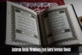 Anjuran Untuk Membaca Ayat Kursi Setelah Sholat