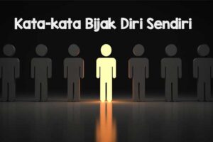 kata kata bijak diri sendiri