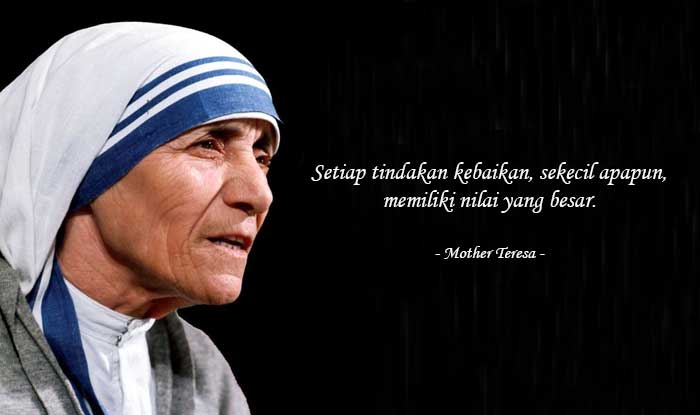 kutipan mother teresa