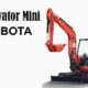 excavator mini