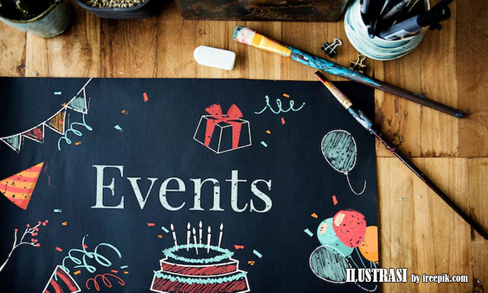 desain poster kreatif untuk promosi event