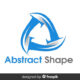 mendesain logo abstrak