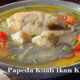 papeda dengan kuah ikan kuning