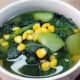 sayur bayam yang segar dan sehat