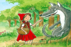 dongeng little red riding hood