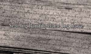 Pepatah Jawa Kuno Penuh Makna