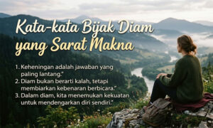Kata Bijak Diam