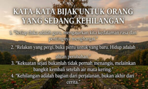 Kata Bijak Kehilangan