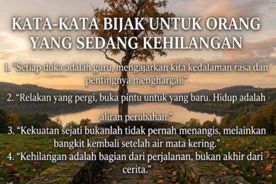 Kata Bijak Kehilangan