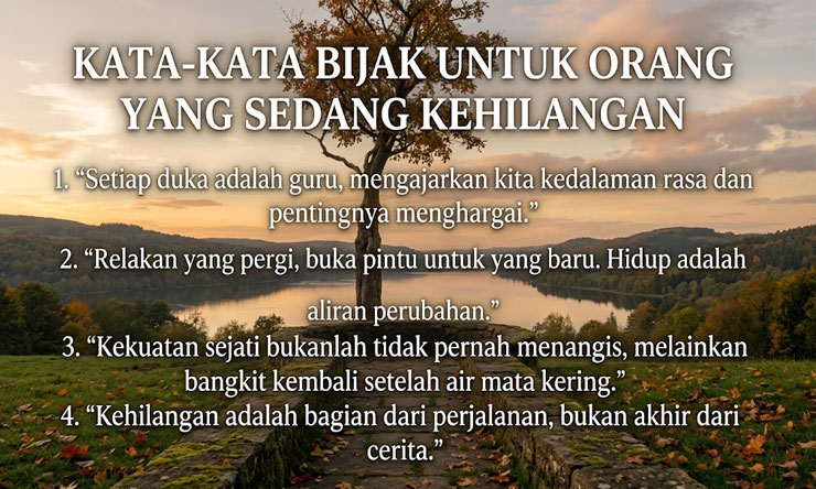 Kata Bijak Kehilangan